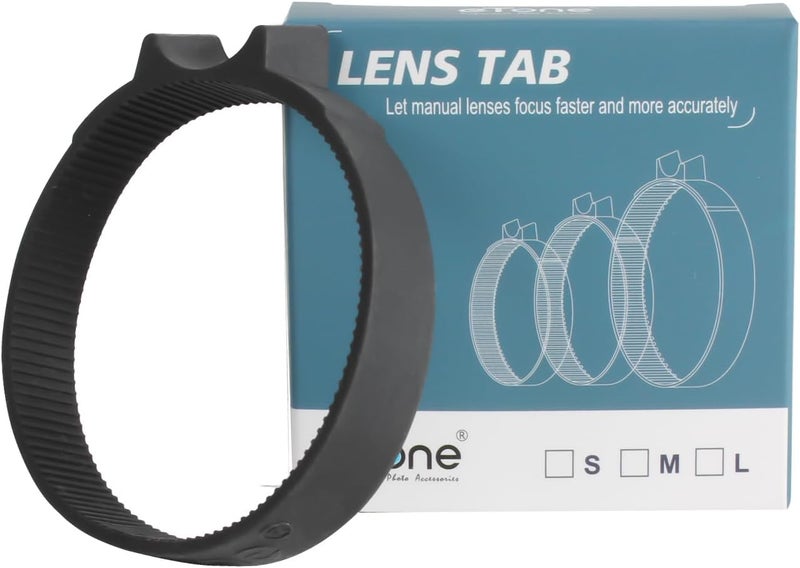 eTone Rubber Lens Tab Seamless Focus Ring Manual Lens Gadget Lens Suitable for The Lens Diameter from 50mm to 64mm (Medium) - Image 2
